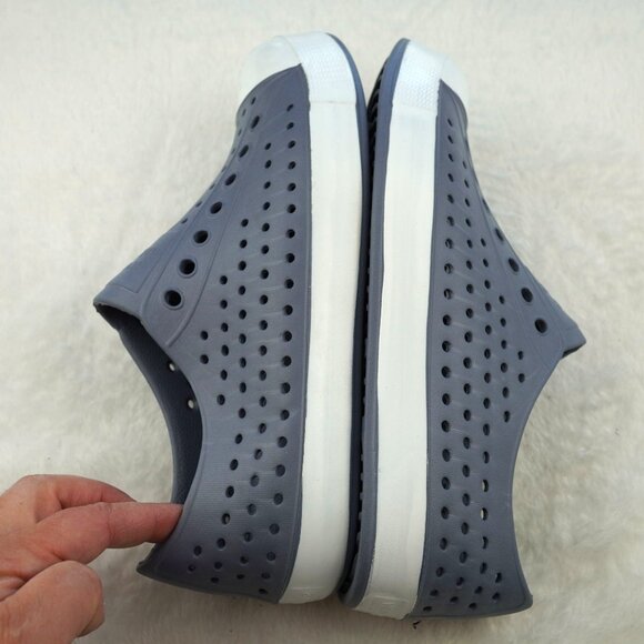 NWOT WNC Native Shoes‎ Size 36 5.5 6 Gray Waterproof Slip-On Lightweight Casual - Picture 5 of 8